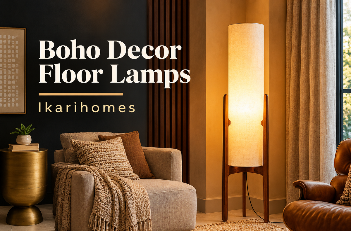Boho Decor Floor Lamps