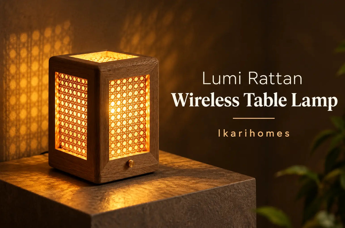 Best Sustainable Made in India Premium Cordless Portable Lamp