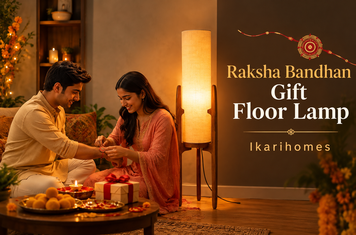 Modern Floor Lamps That Make Memorable Raksha Bandhan Gifts