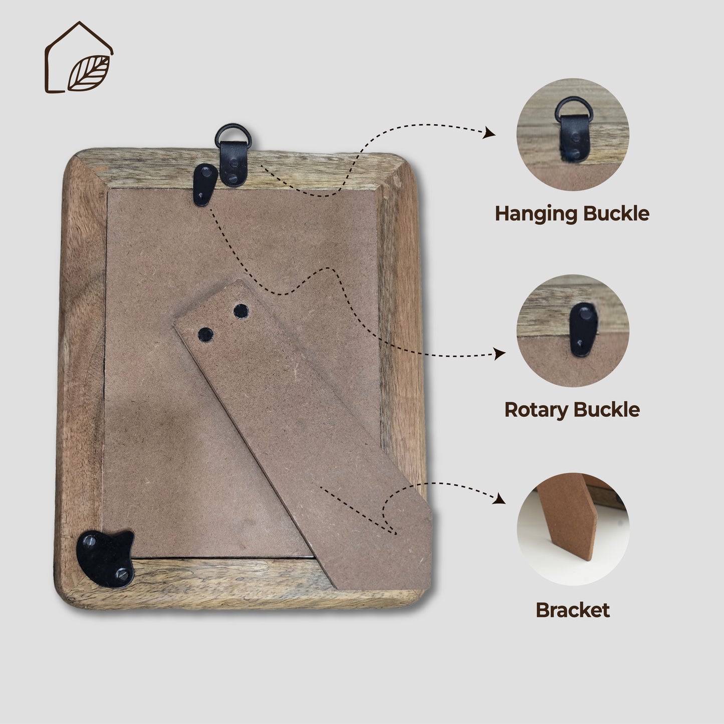 Wooden Photo Frame - Natural Beauty, Timeless Charm