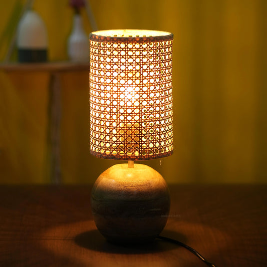 Lumi Rattan Table Lamp
