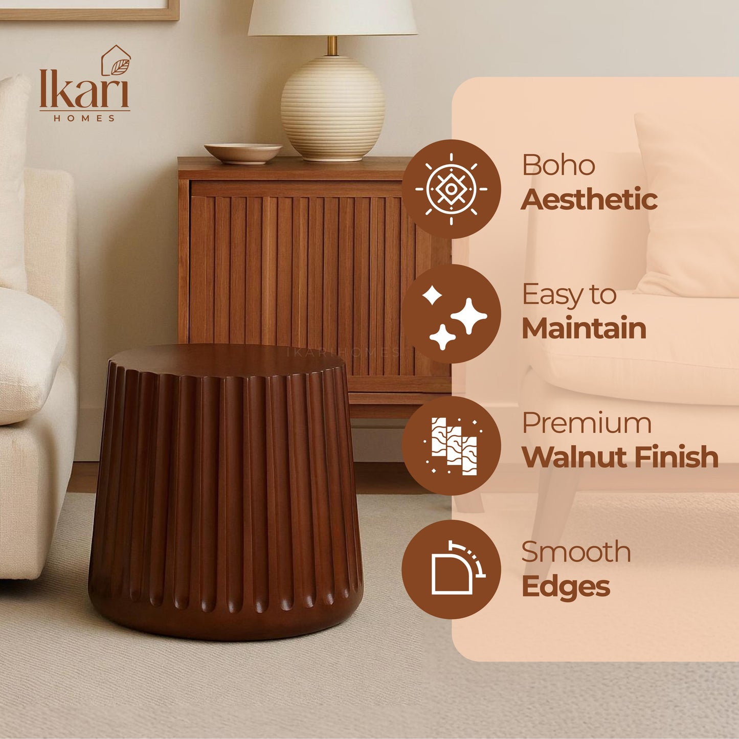 Rustica Perch Accent Table
