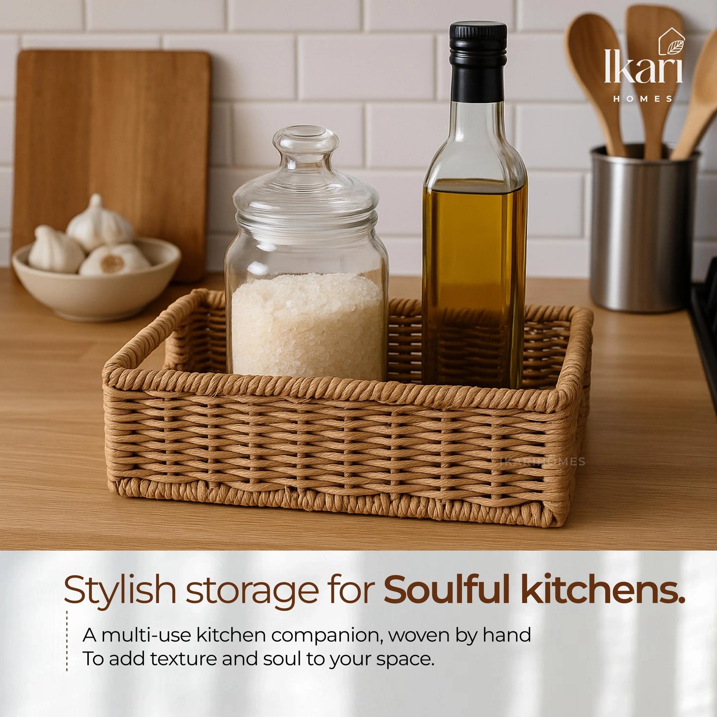 Nestique Raffia Basket - Medium