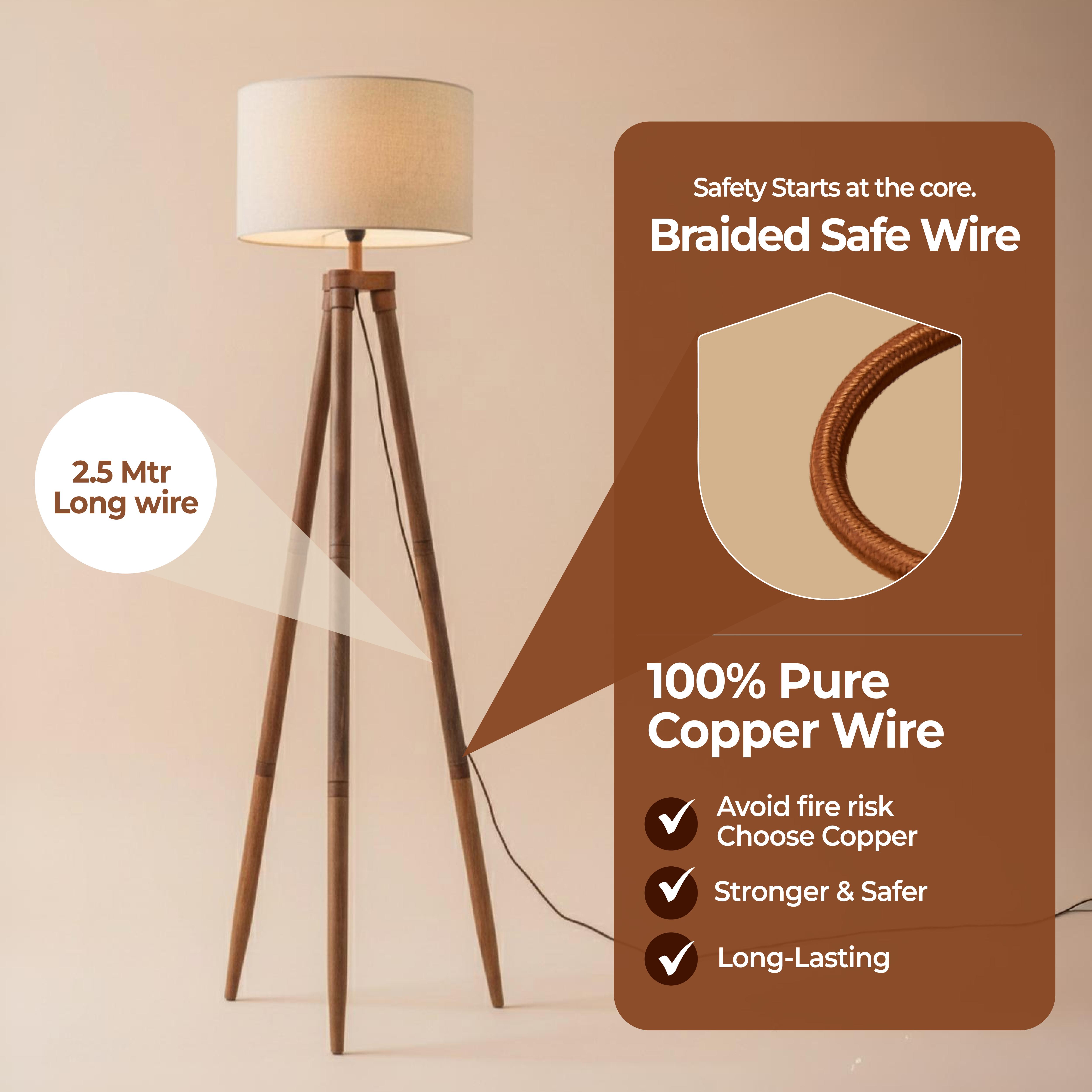 Sunset Drift Tripod Floor Lamp