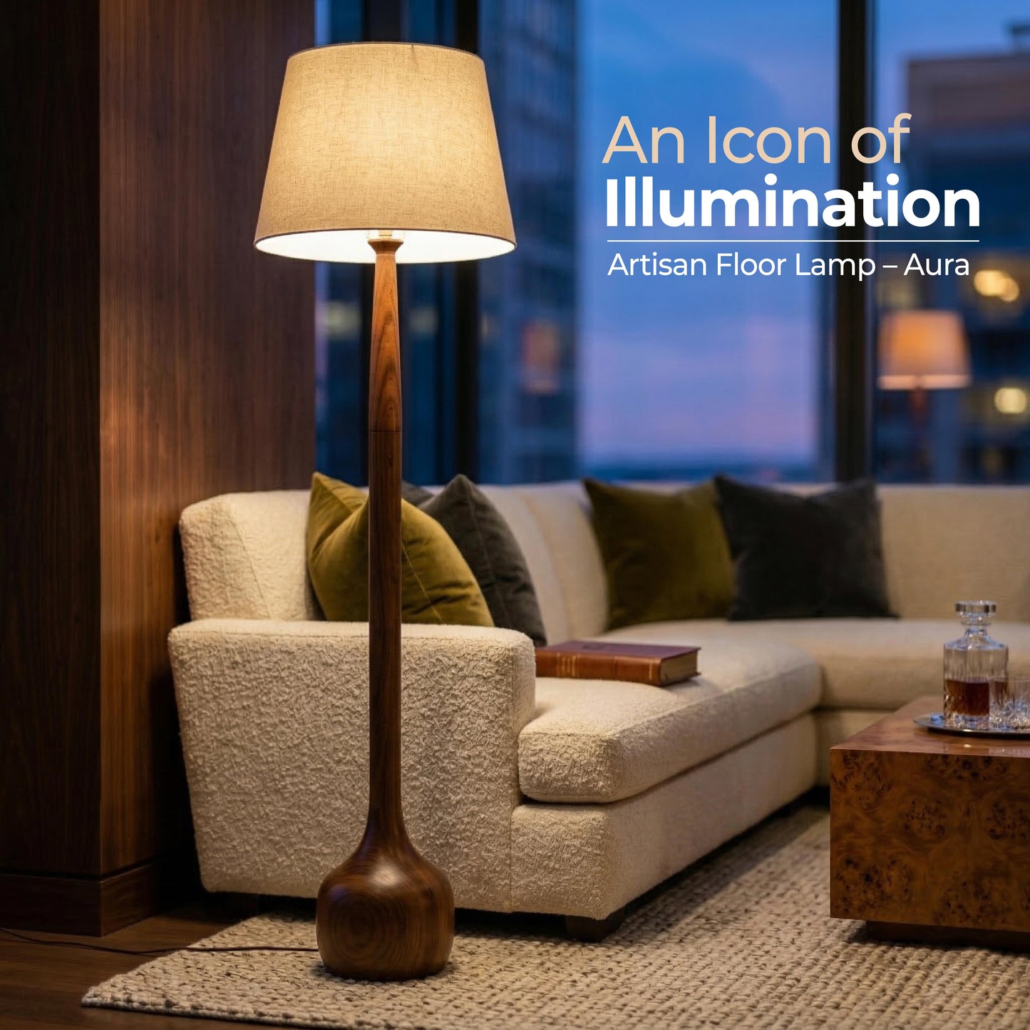 Aura Artisan Floor Lamp