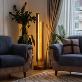 Boho Beam LED Floor Lamp