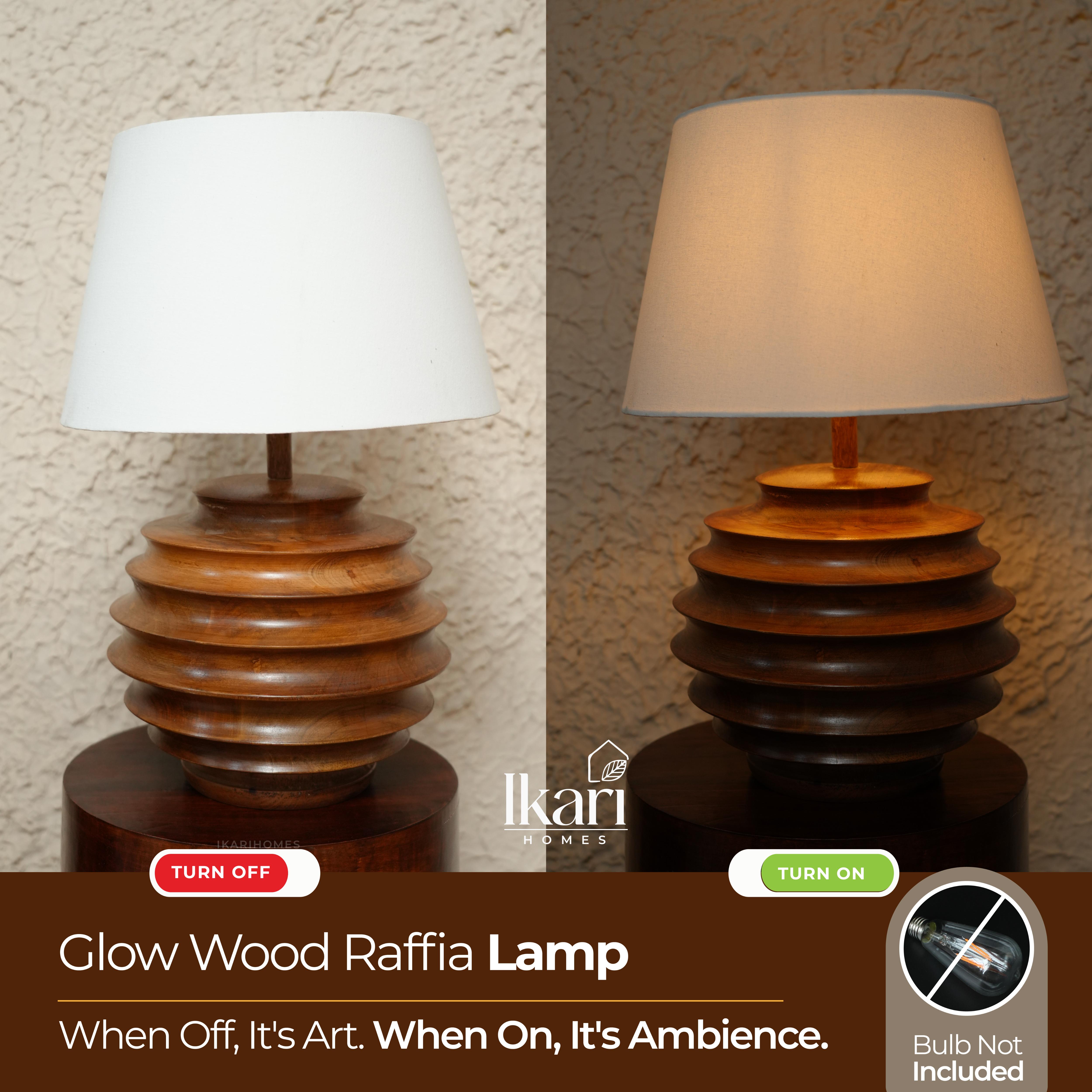 Amber Hive Boho Lamp