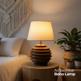 Amber Hive Boho Lamp