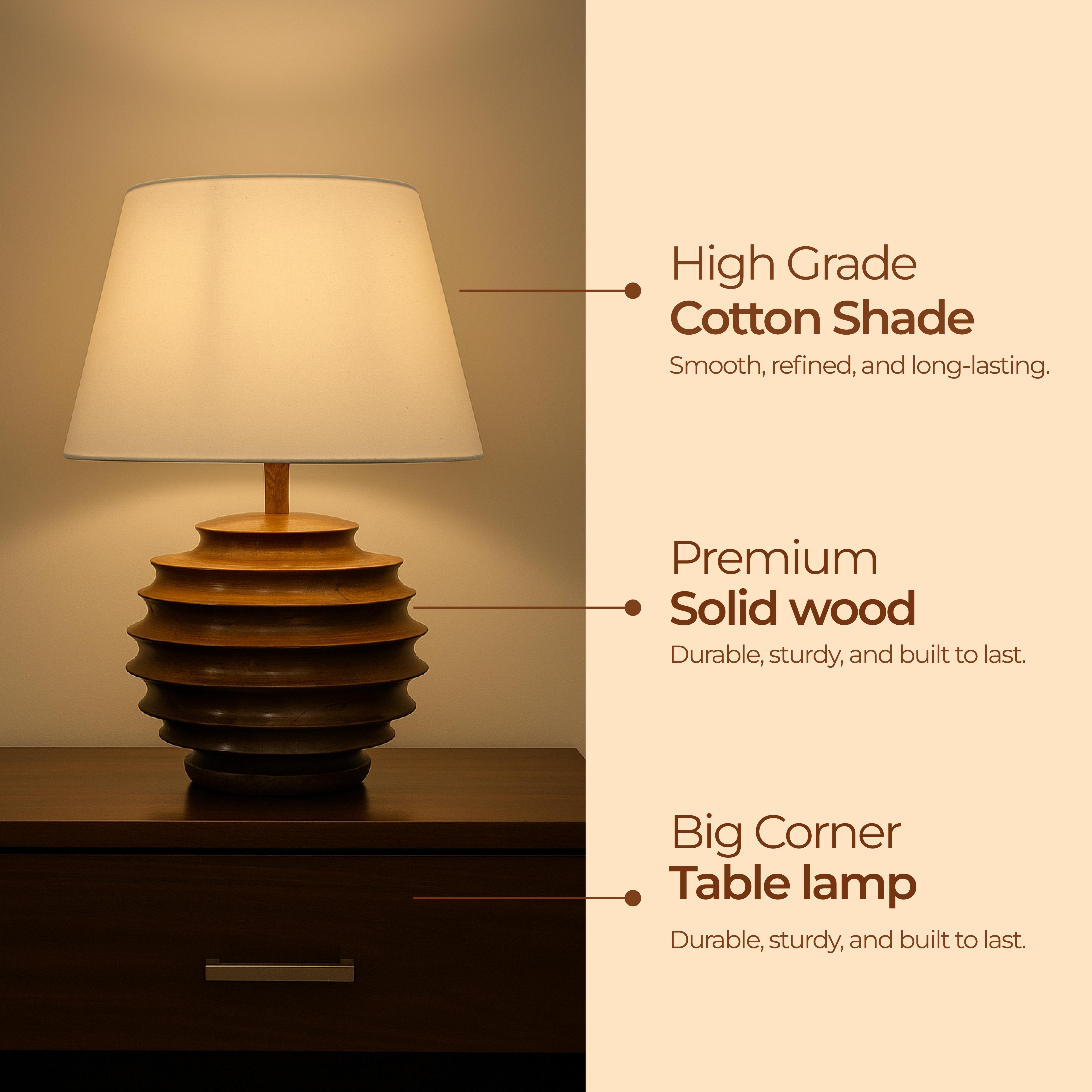 Amber Hive Boho Lamp