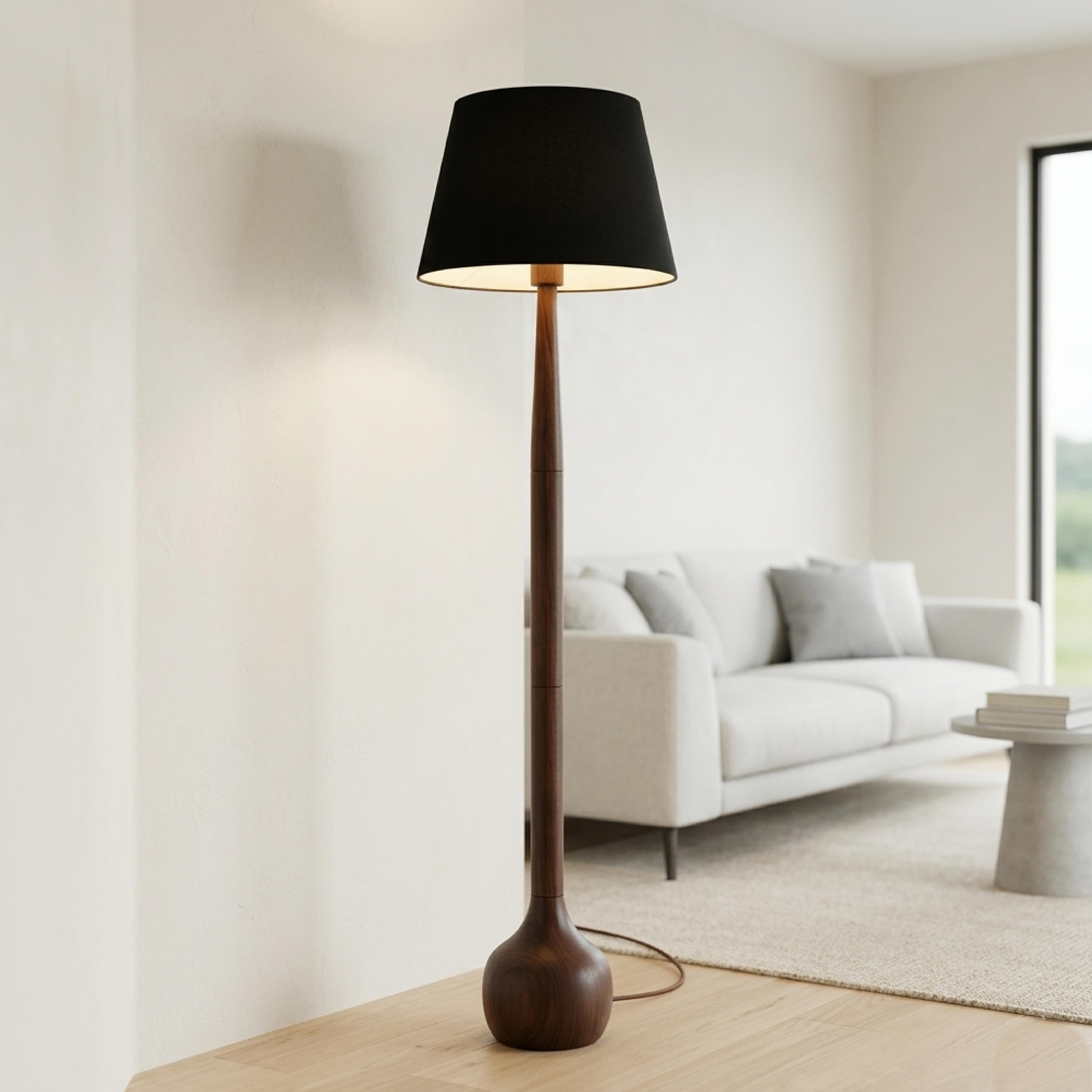 Dark Aura Artisan Floor Lamp