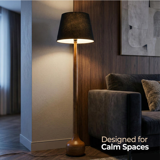 Dark Aura Artisan Floor Lamp