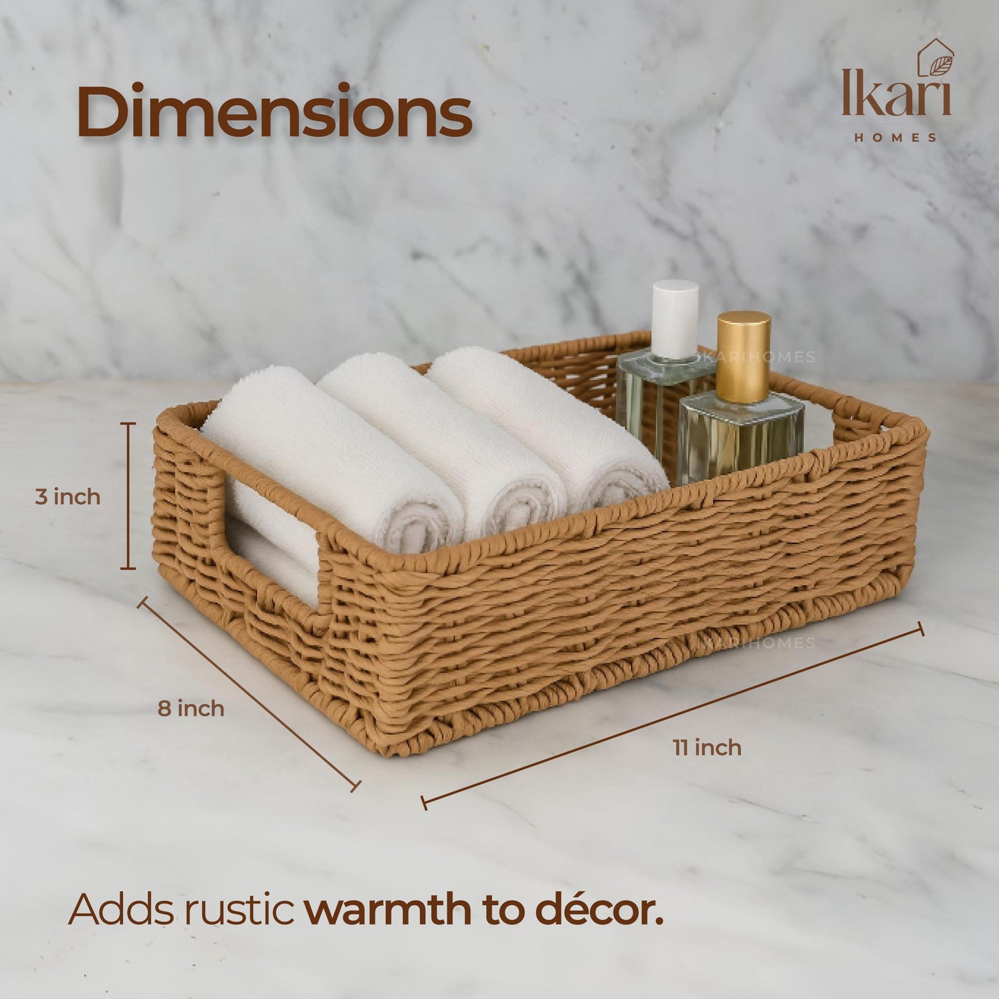Nestique Raffia Basket – Grande