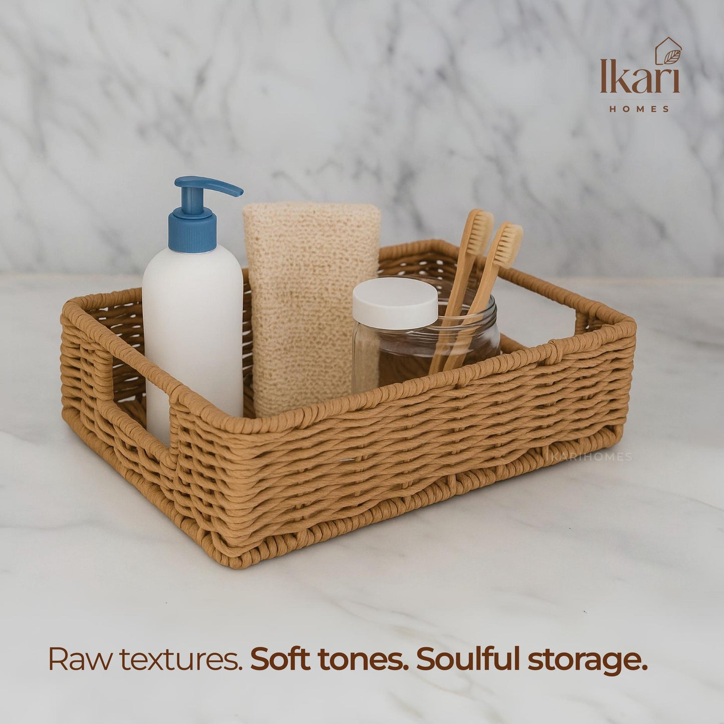 Nestique Raffia Basket – Grande