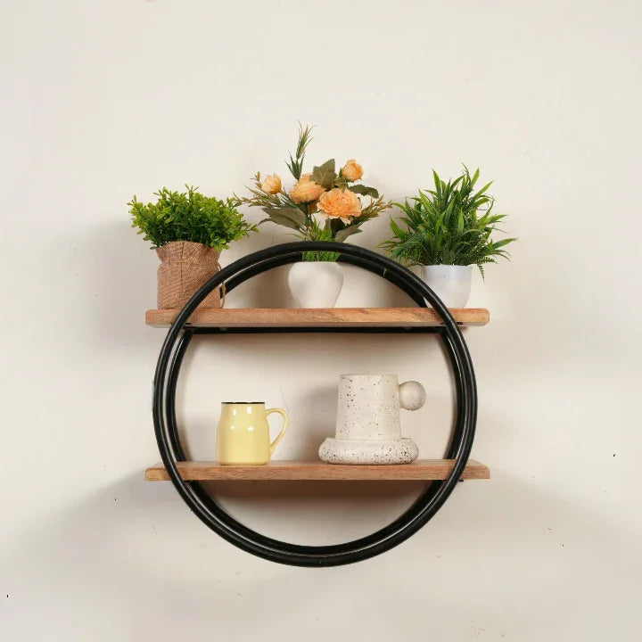 Natural Aura Display Wall Rack