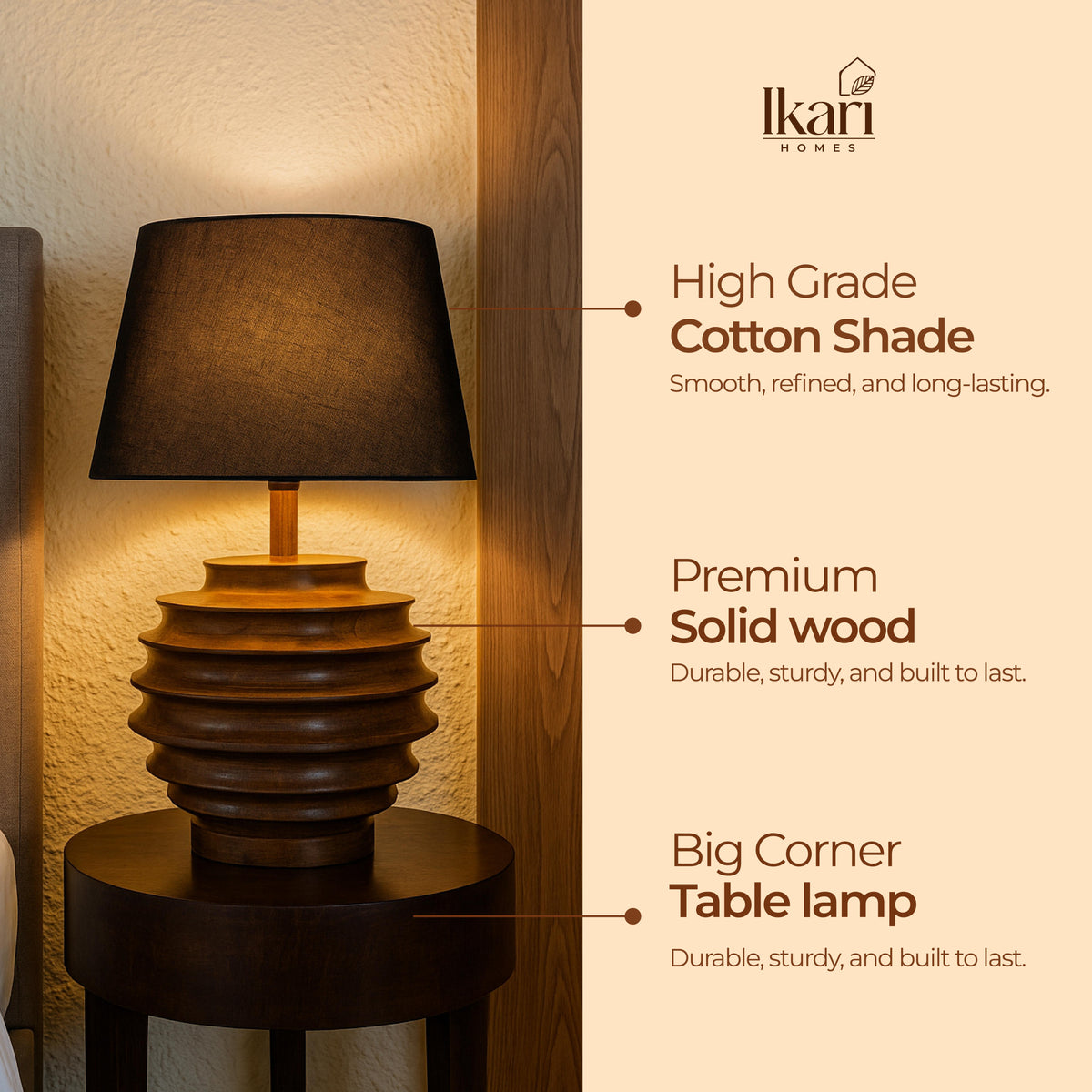 Midnight Hive Boho Lamp