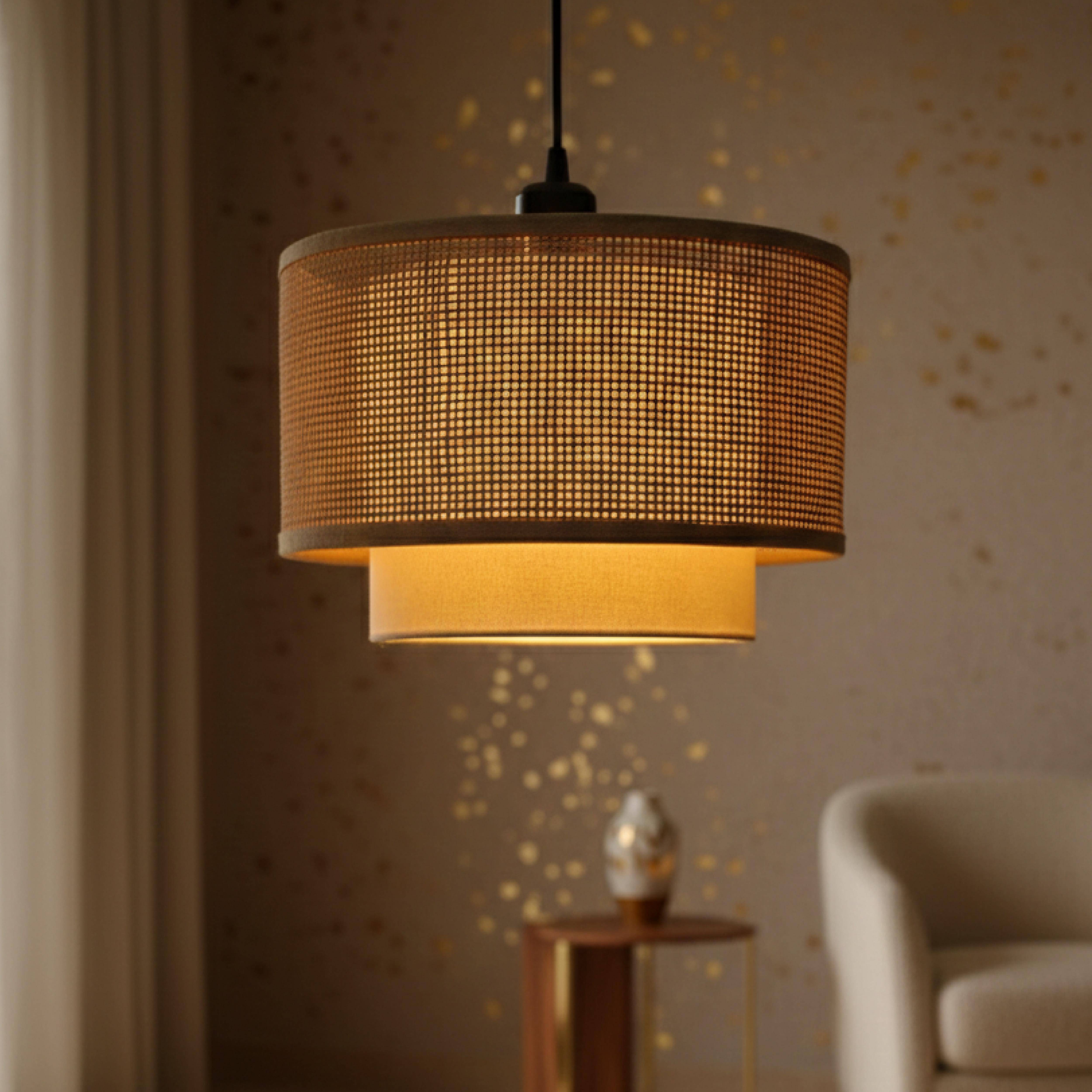 Squared Duo Hanging Lamp 12 INCH