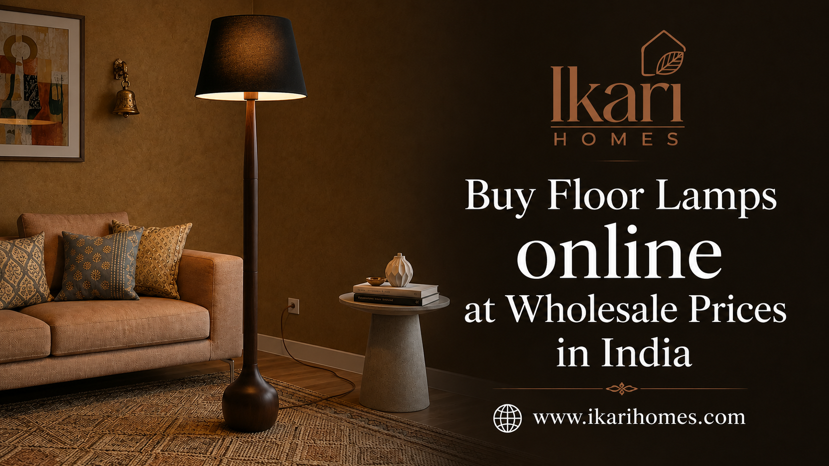 Buy Floor Lamps Online at Wholesale Prices in India