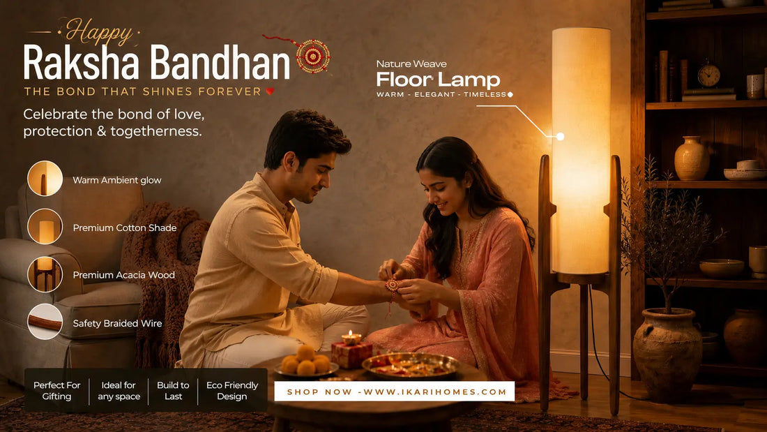 Modern Floor Lamps That Make Memorable Raksha Bandhan Gifts