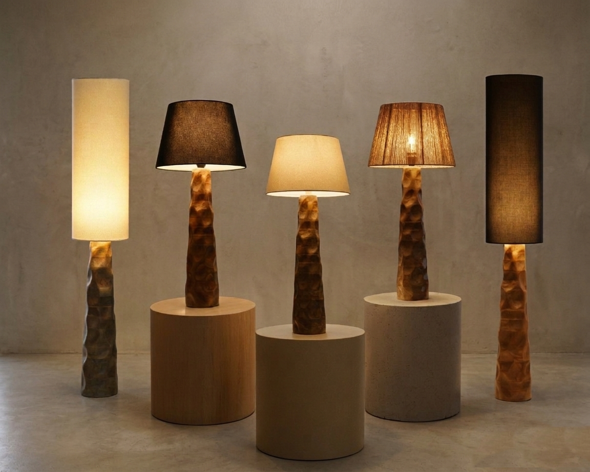 Vintage floor lamps