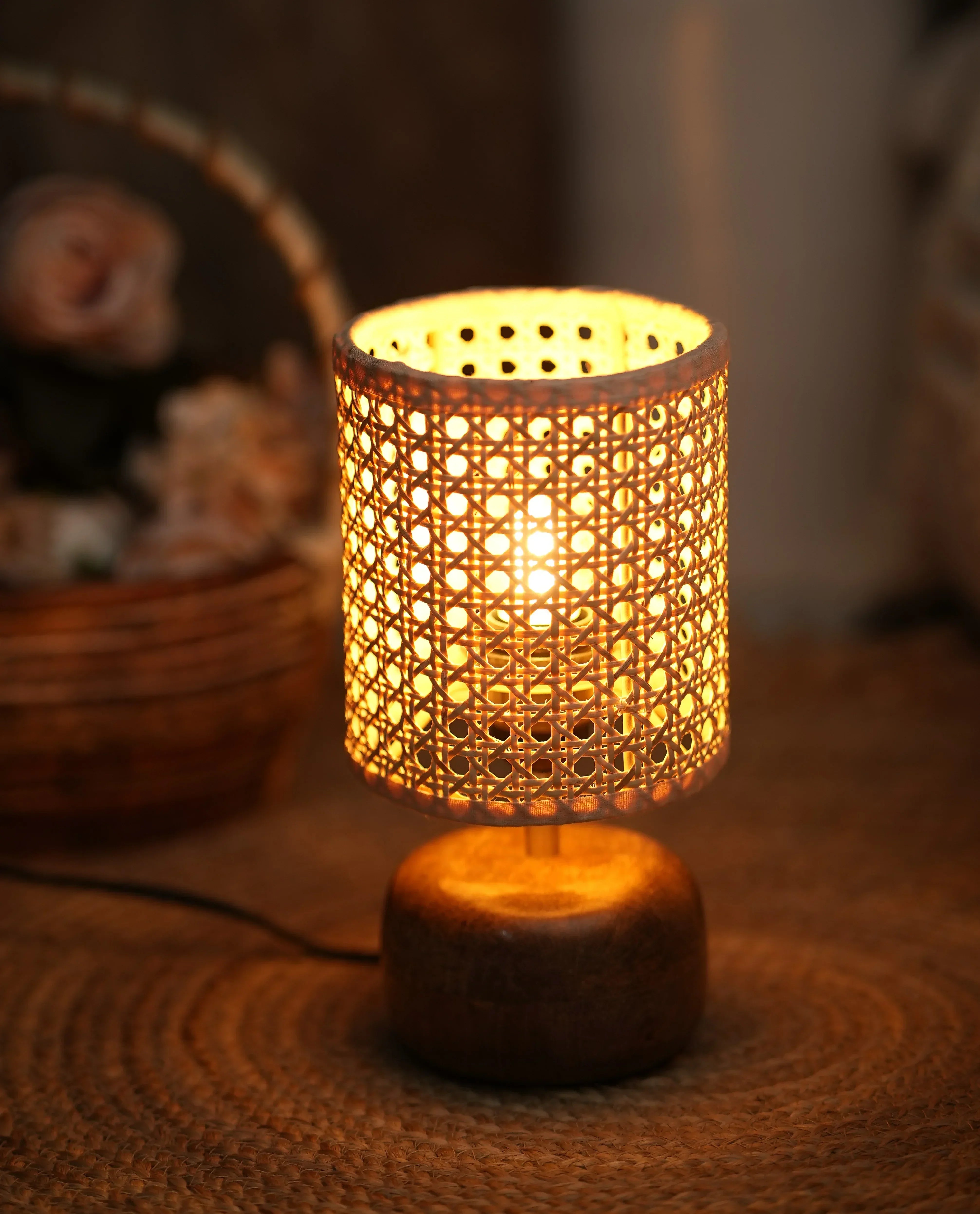 Boho Sphere Table Lamp