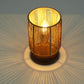 Twisted Raffia Loom Lamp