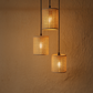 Rattan Woven Hanging Lamp Chandelier