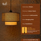 Hexa Duo Hanging Lamp 12 INCH