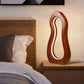 Elysian Lamp by Ikari Homes – a handcrafted wooden table lamp with a warm boho aesthetic, perfect for cozy corners and minimal interiors.”

