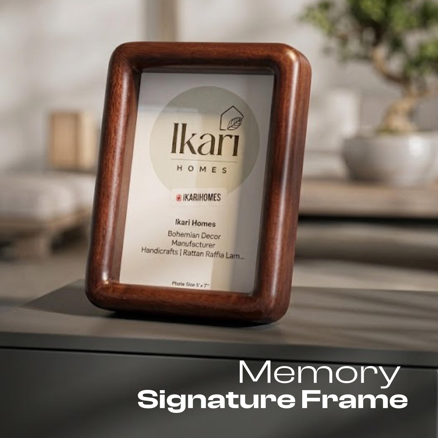 The Memory Signature Frame