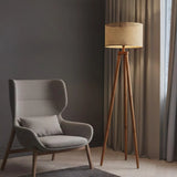 Earth Weave Rattan Floor Lamp