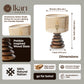 Rattan Pebble Table Lamp