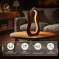 Elysian Lamp by Ikari Homes – a handcrafted wooden table lamp with a warm boho aesthetic, perfect for cozy corners and minimal interiors.”

