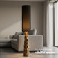 Midnight Glow Floor Lamp – Bold Light, Sculpted Elegance