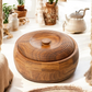 Handcrafted Premium Sheesham Wooden Chapati box