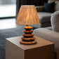 Aura Glow – Rattan Pebble Lamp