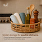 Nestique Raffia Basket – Round