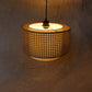 Hexa Duo Rattan Hanging Lamp  (Big Size - 14 Inch)