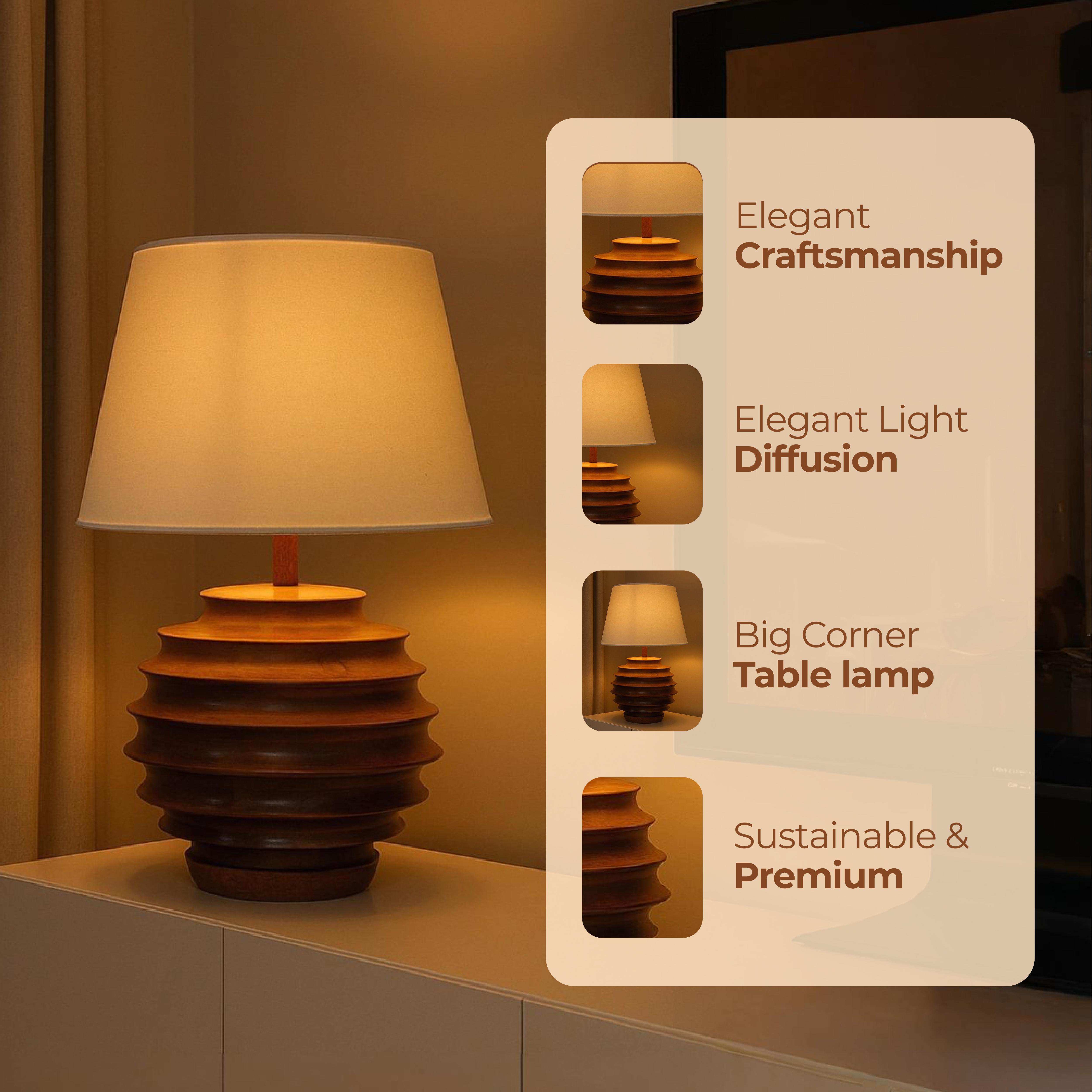 Amber Hive Boho Lamp