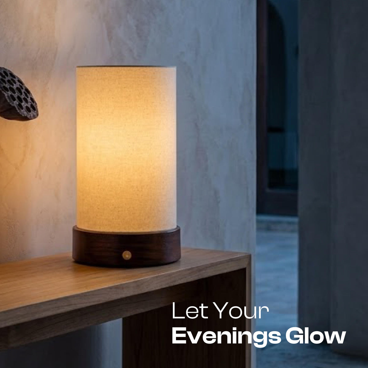Noor Wireless Table Lamp