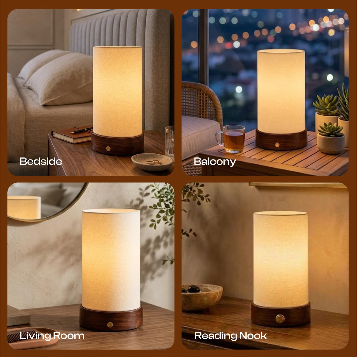 Noor Wireless Table Lamp