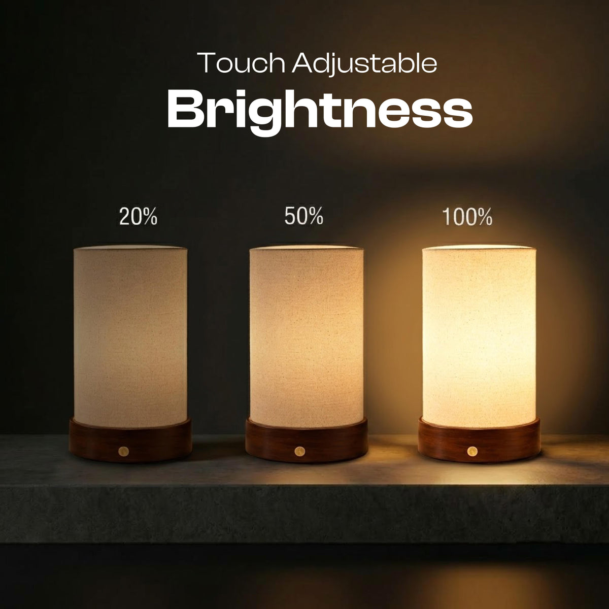 Noor Wireless Table Lamp