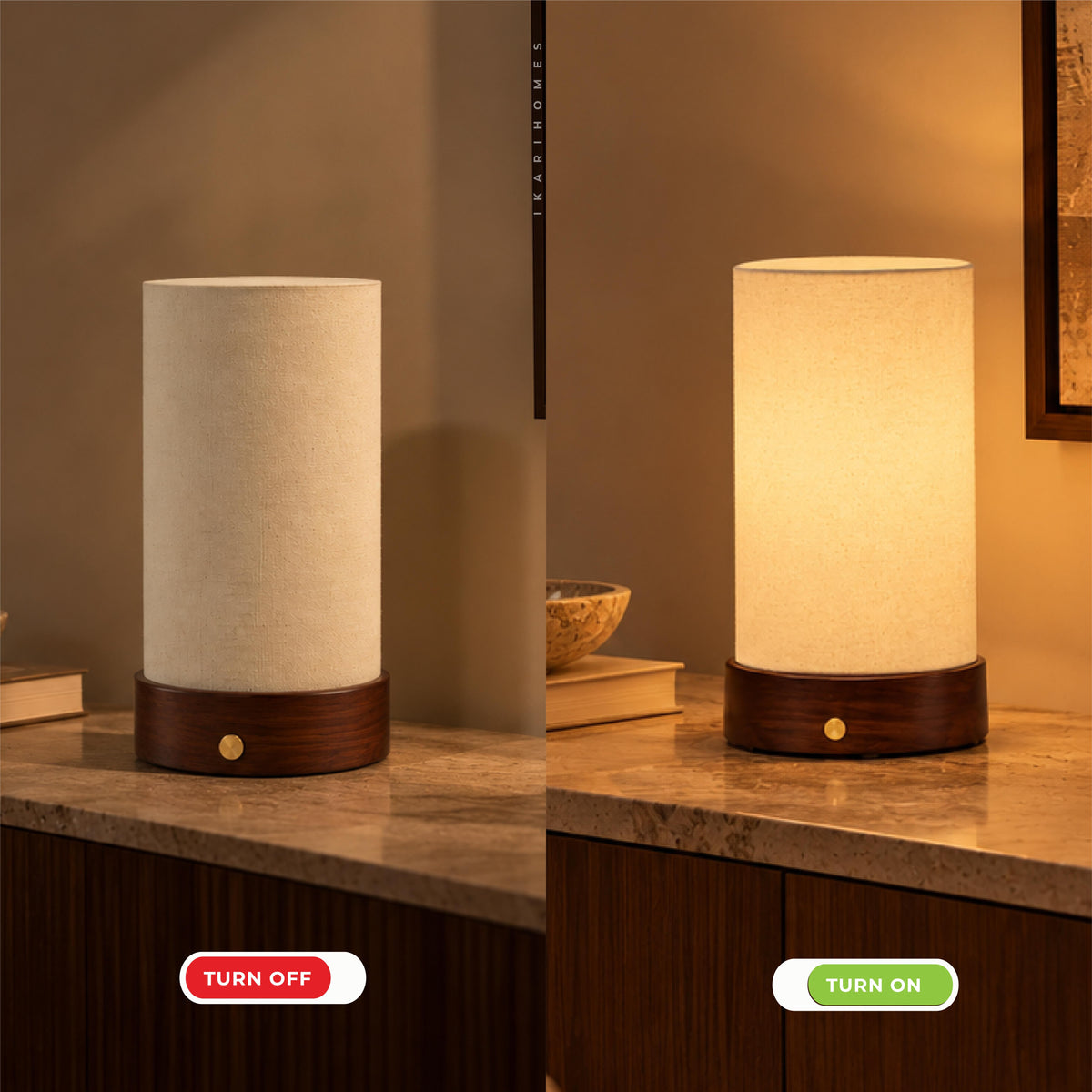 Noor Wireless Table Lamp