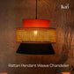 Rattan Pendant Weave Chandelier