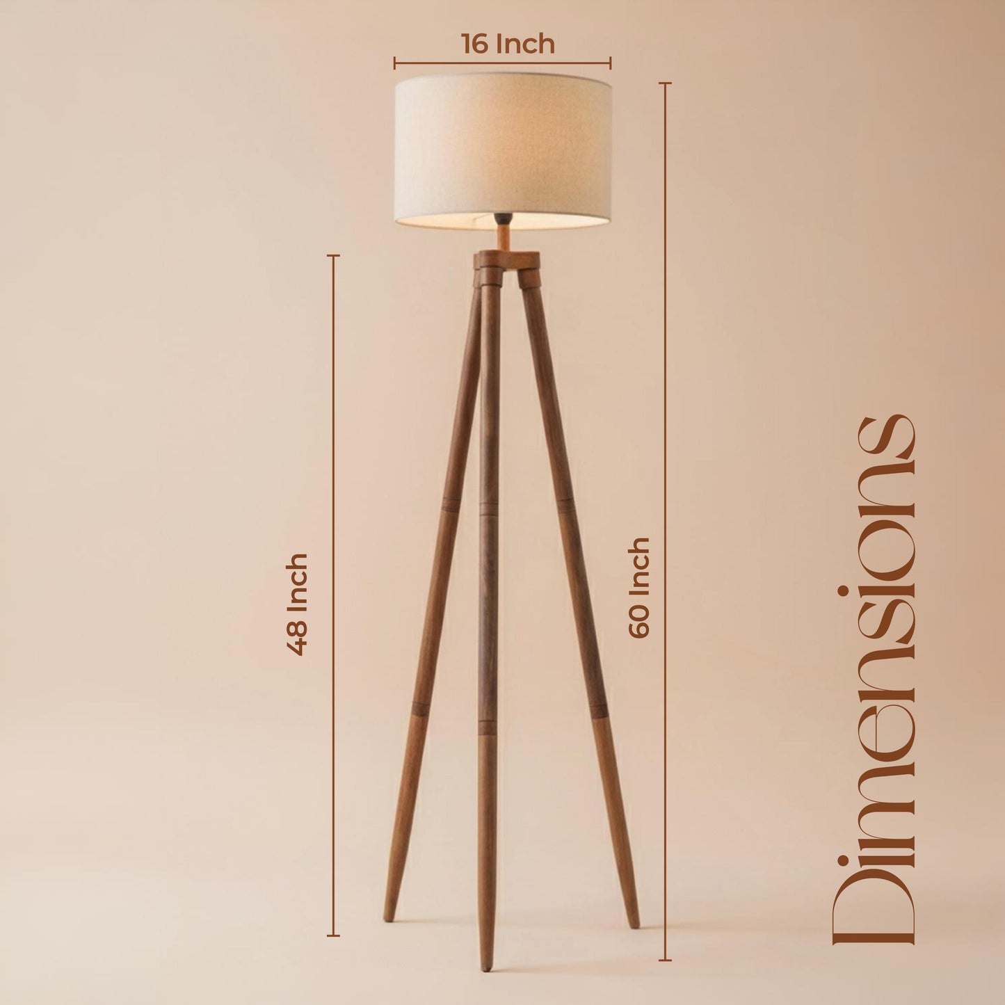 Sunset Drift Tripod Floor Lamp