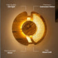 Eclipse Rattan Wall Lamp