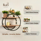 Natural Aura Display Wall Rack
