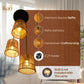 Zigzag Woven Hanging Lamp Chandelier