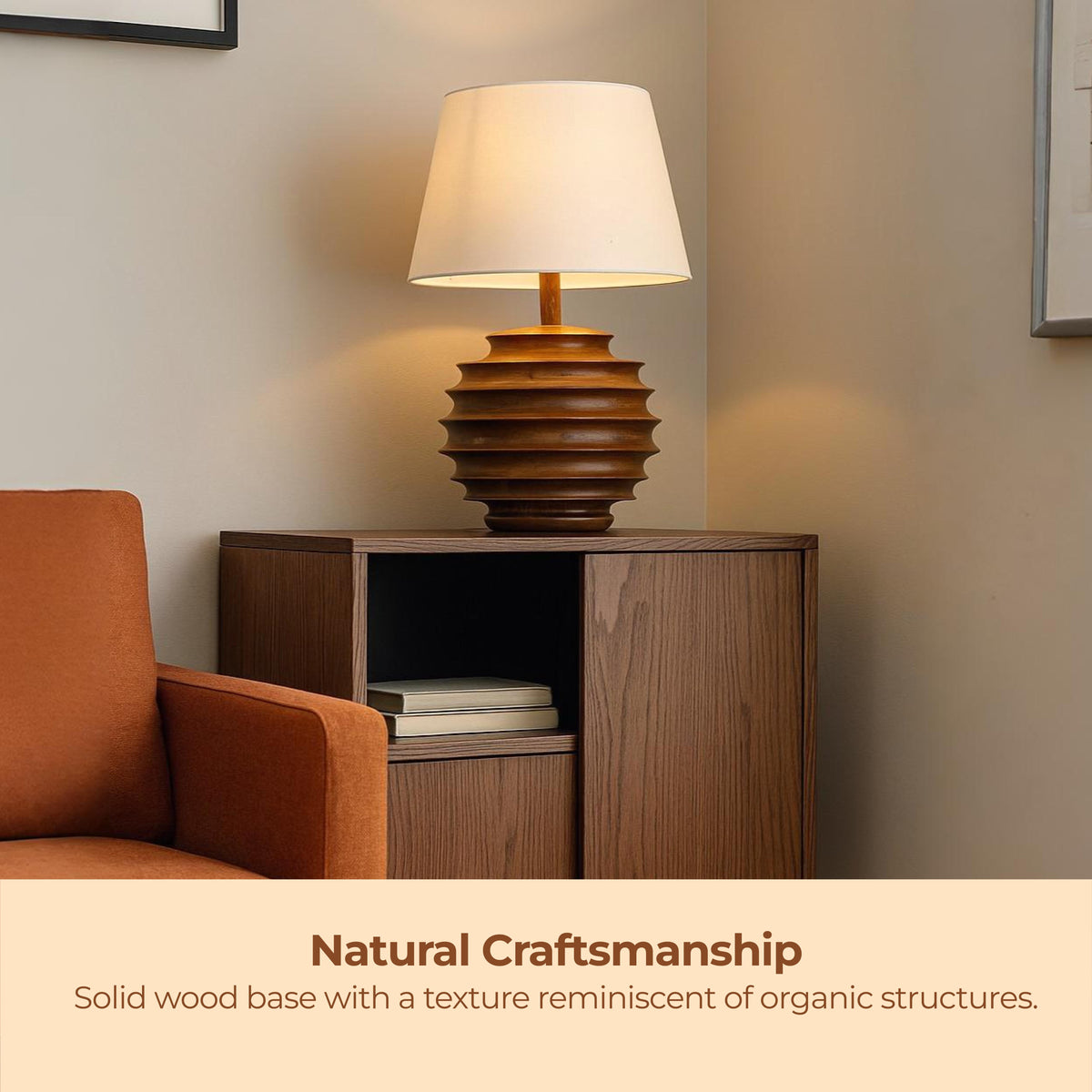 Amber Hive Boho Lamp