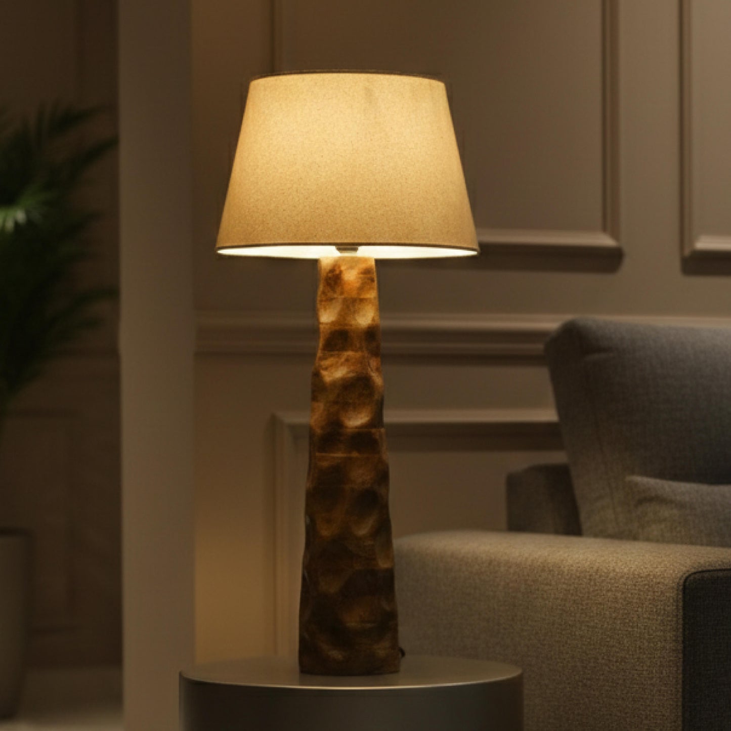 Artisan Glow Floor Lamp – Crafted Light, Timeless Warmth