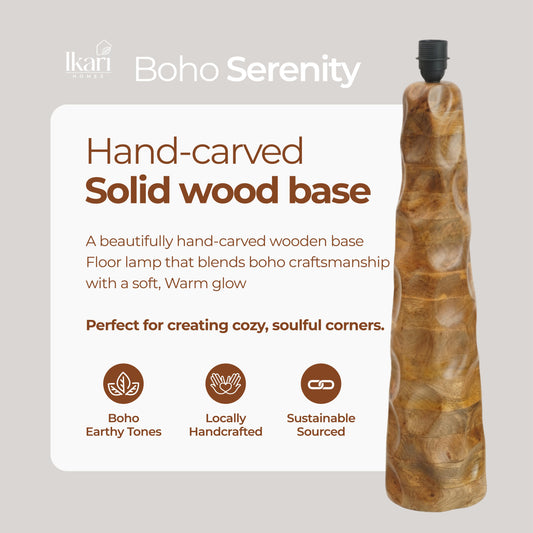 Artisan Glow Floor Lamp – Crafted Light, Timeless Warmth